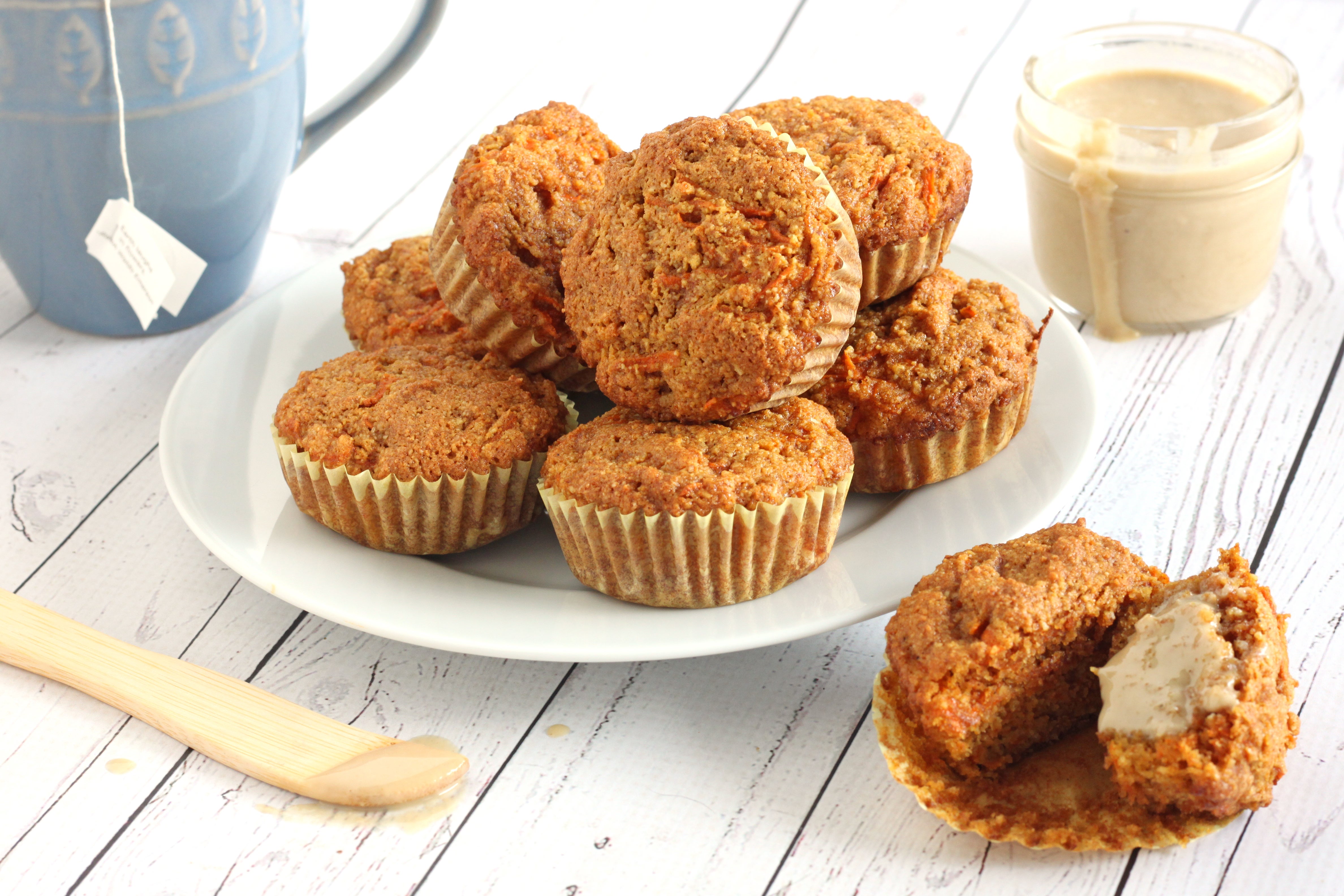 Healthy Carrot Muffins-image